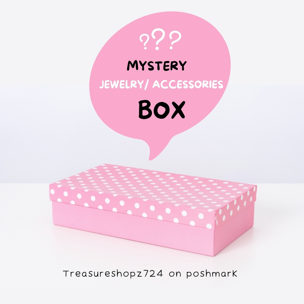 Pink Polka Dot Mystery Jewelry Box